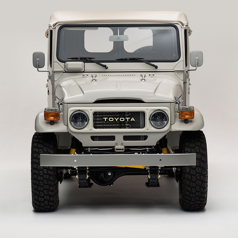 Illustration for article titled The Original Toyota Land Cruiser Had A Big Brother And It Looks Amazing Restomoded